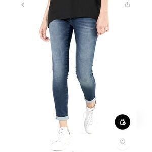 Mavi Gold Label Lexy Mid-Rise Skinny Jeans | Size 27 | Medium Blue Wash